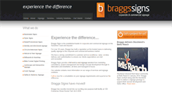 Desktop Screenshot of braggs.com.au