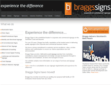 Tablet Screenshot of braggs.com.au